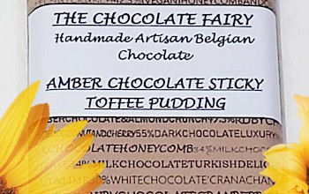 Amber chocolate 'Sticky toffee pudding'