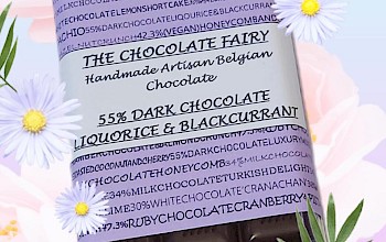 55% Dark Liquorice & blackcurrant