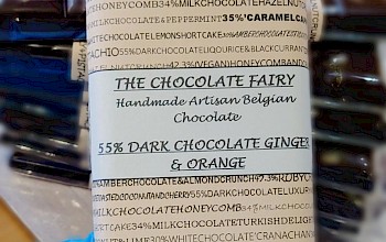 55% Dark chocolate ginger & orange