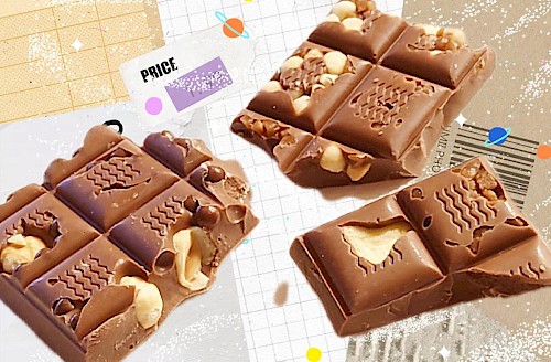 Milk chocolate hazelnut crunch