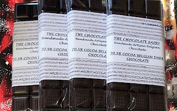 70.5% Belgian dark chocolate